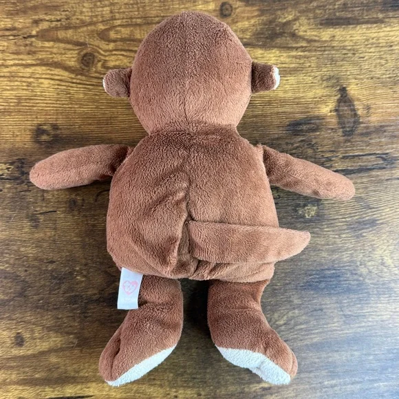 Ty Plush Monkey in Soft Brown - Picture 6 of 10
